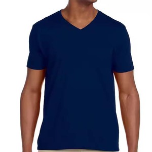 Camiseta de manga corta para hombre, 100% algodón premium, cuello redondo, corte regular, informal, básica, para logotipos personalizados - Product Image 4