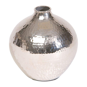 Florero de aluminio de estilo contemporáneo Elegante y duradero Piso de aluminio decorativo para el hogar Oficina por Azora Industries - Product Image 4