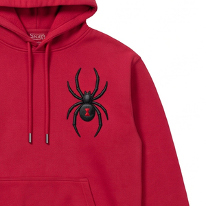 MALUZA INDUSTRIES Fabricant Direct Personnalisé Vierge 100% Coton Impression sur Tissu Oversize High Street Unisexe Spider Fleece Sublimation - Product Image 3