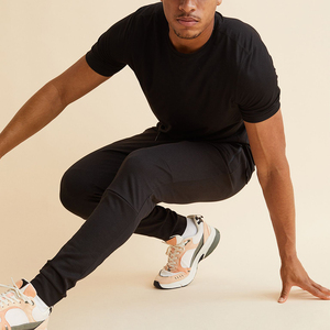 Pantalones Deportivos de Algodón Orgánico Personalizados OEM para Hombre, de Secado Rápido, Cintura Elástica, Estilo Atlético, para Adultos, Gran Venta - Product Image 6
