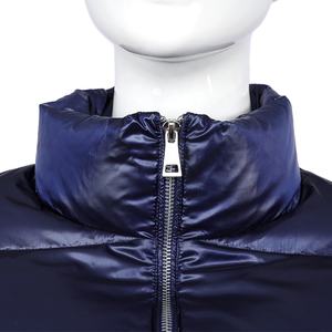 High Street New Arrival Men's Winter Denim Printed Casual Eco-Friendly Bomber Puffer Coat Cotton Filled Padded Hooded Detachable - Product Image 5