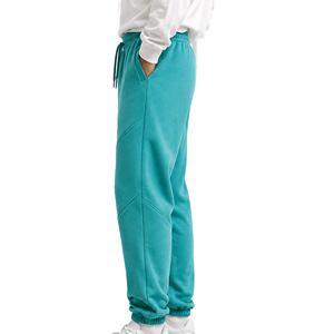 Pantalons décontractés en polaire d'hiver personnalisés pour hommes, pantalons de jogging doux, vente en gros, fabricant de vêtements OEM ODM, fournisseur d'usine pour hommes - Product Image 2
