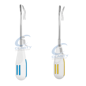 Instruments chirurgicaux dentaires : Ensemble d'élévateurs personnalisés en acier inoxydable, poignée ergonomique, plusieurs couleurs, outils manuels de classe I - Product Image 4