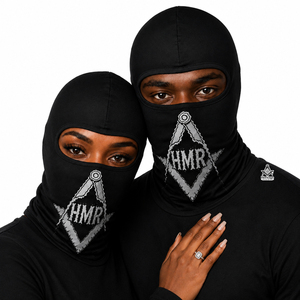 Balaclava y Mascarilla de Forro Polar con Estampado Personalizado para Uso Exterior, Estilo Masónico Griego, para Hermandades y Fraternidades - Product Image 4