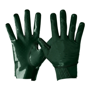 Guantes de Fútbol Americano de Cuero de Alta Calidad a Precio de Mayoreo, Antideslizantes, Súper Adhesivos, con el Mejor Agarre, Color Personalizado, para Hombre - Product Image 3
