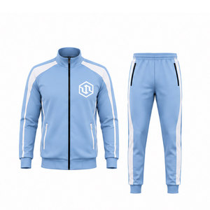 Conjunto Deportivo de Lujo para Hombre |   Chaqueta Deportiva Moderna y Pantalones Jogger |   Ropa de Invierno 100% Poliéster Ligera, Transpirable y de Secado Rápido - Product Image 1
