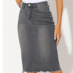 Custom Women Summer High Waist Denim Casual Skirt Shorts Design Shorts Manufacturer Women Denim Skirt For Online Sale - Product Image 6