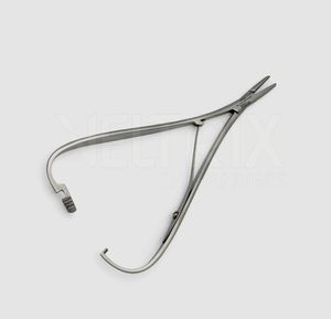 Medical Mathieu Needle Holder Precision Needle Driver with Ergonomic Spring Handle for Surgical Suturing Equipment - Product Image 4