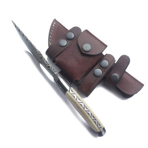 Couteaux de chasse et de camping Damascus Tracker, couteau à lame fixe pour l'extérieur, en acier inoxydable, couteaux Damascus Tracker faits à la main - Product Image 3