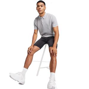 Estilo Formal de Golf para Hombre Camiseta Polo Logotipo Personalizado Bordado Color Sólido Manga Corta Nueva Promoción Venta al por mayor de Punto - Product Image 4