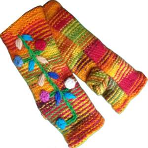 Gants et moufles d'hiver en laine avec doublure en polaire - Product Image 1