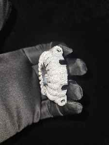 Starspire Jewels High-end Hip Hop Diamond GShock Case VVS D Color GRA Pass Diamond <b>Tester</b> Iced Watch Bezel Moissanite Rose <b>Gold</b> - Product Image 5