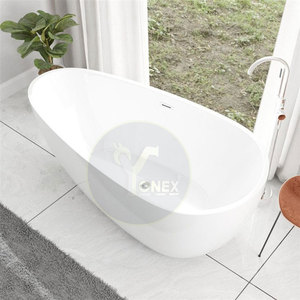 Baignoire Robuste et Écologique avec Support Technique en Ligne, Baignoire en Céramique de Style Moderne - Product Image 5