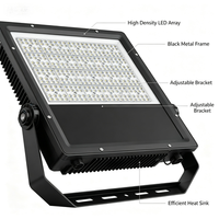 Lámpara LED Ultrafina para Cancha de Pickleball Chino Guangdong, 240W, 6500K, Luz Diurna, IP65 Impermeable, Haz Ajustable, CRI80 Alto