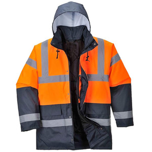 T-shirts et vestes de travail personnalisés pour hommes, haute visibilité, imperméables, respirants, à manches longues et réfléchissants - Product Image 3