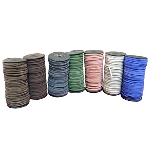 Highly Demanded Genuine Suede <b>Leather</b> Waterproof Eco-Friendly Straps Flat Pattern Shoes Jewelry <b>Bracelet</b> Garment Making Bulk - Product Image 5