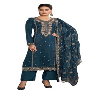 Pantalon Kurti en coton indien de qualité pour femmes, vêtements ethniques à bas prix pour vêtements de mariage au prix de gros de l'Inde - Product Image 1