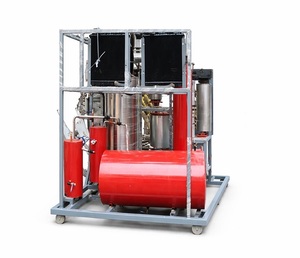 Équipement de distillation moléculaire verticale de 120 litres pour la conversion continue d'huiles usagées en diesel, machine de raffinage d'huiles de moteur usagées - Product Image 4