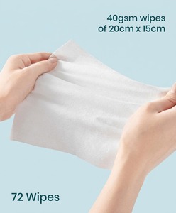 Papel Higiénico Desechable Mummagodi, Pulpa Reciclada, 40 g/m², 20 cm x 15 cm, 1 Capa, 72 Toallitas - Product Image 1