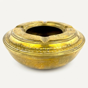 Cendrier moderne en métal coupe-vent, robuste, en laiton, pour cigares et cigarettes, accessoires de bureau pour la maison et la table, décoration de table. - Product Image 6