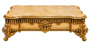 Muebles de Madera Tallados a Mano de Lujo para Sala de Estar, Juego de Sofás Tallados en Oro Real de Lujo 3+1+1 | Sala de Estar de Estilo Barroco - Product Image 5