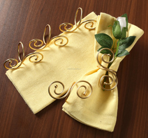 Hot Selling Golden Geometrical Shaped Napkin <b>Ring</b> Metal <b>Circle</b> Napkin Buckle Table Decoration Napkin <b>Ring</b> Wholesalebulk Quantity - Product Image 5