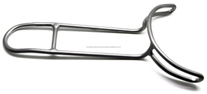 Retractor Bucal Dental de Acero Inoxidable, Instrumento Quirúrgico de Ortodoncia, Abridor de Boca, Plateado, Certificado CE Clase I, Manual - Product Image 2
