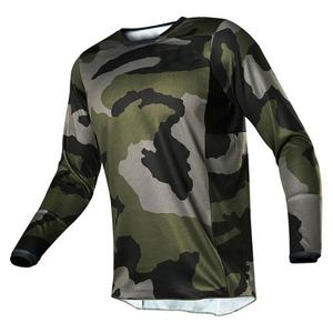 Custom Logo Printed Breathable Quick Dry Multi-Color Motocross <b>MTB</b> Downhill Cycling <b>Jerseys</b> <b>Blank</b> Camo Wholesale Men's Trail - Product Image 5