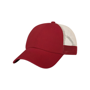 Casquettes de baseball trucker 7 panneaux 100 % coton SELF INDUSTRY, ajustables avec boucle métallique, style sportif, respirantes et décontractées - Product Image 1