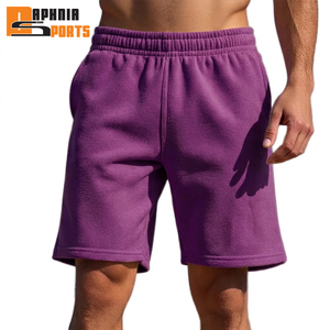 Wholesale Cotton Summer French Terry High Quality Loose Thick Weight Shorts Men Custom Designer Fashion Summer Sweat Short - Product Image 3
