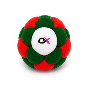 Custom <b>Hacky</b> <b>Sack</b> Ball Footbag | Plush & Artificial Leather | Hand-Stitched Juggling Kick Ball - Product Image 6