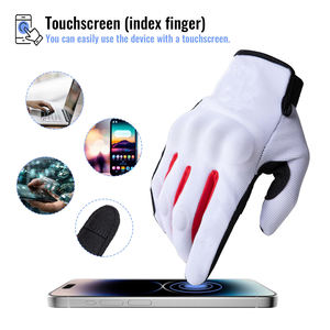 Gants de moto respirants à doigts complets personnalisés pour la conduite en extérieur, les sports, la protection, la course de motocross, les gants de moto pour hommes, équipement de moto - Product Image 4