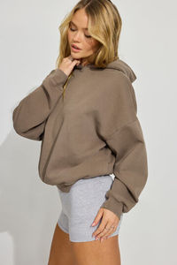EVERGLOW Women'<b>s</b> Casual Winter Terry Hoodie-Latest Design Full Zip-Up 100% Cotton <b>Tie</b> Dye Breathable ODM - Product Image 6