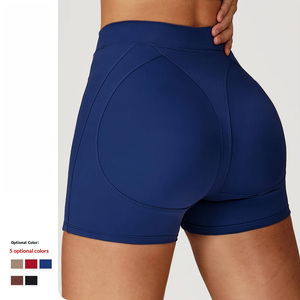 Shorts Deportivos para Mujer, OEM ODM, Cintura Alta, Transpirables, con Soporte, Suaves y Flexibles, para Yoga, Running, Gimnasio, Fitness - Product Image 4