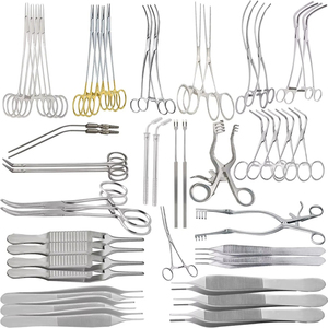 Juego de Cirugía Vascular Surginexa de Alta Calidad, 52 Piezas, Instrumentos Quirúrgicos con Certificación CE Clase I, Kit de Cirugía General, 1 Año - Product Image 2