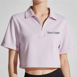 Camiseta Polo para Mujer, Marca Privada, Ropa Femenina, Camiseta Polo a la Moda, Personalizada, Ajustada, Camiseta Polo de Golf Personalizada - Product Image 4