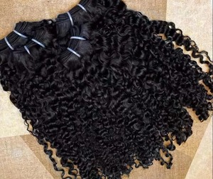 Cheveux brésiliens bouclés Remy naturels très demandés, lots de 100g, texture naturelle, pour perruques de salon, disponibles à la vente - Product Image 5