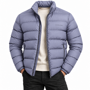 Vestes et manteaux d'hiver pour hommes, coupe oversize, pour l'extérieur, en duvet, à prix réduit, avec impression de logo personnalisé - Product Image 4