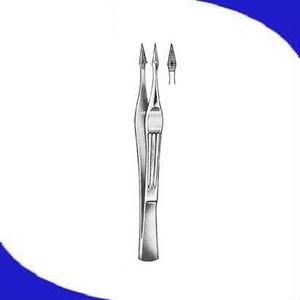 Pinzas Quirúrgicas Curvas de Acero Duradero de Alta Calidad, 12 cm, Pinzas Dentadas para Dentistas y Hospitales, Tipo Hunter - Product Image 3