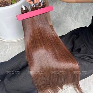 Vente en gros paquets de cheveux vietnamiens bruts os miroir droite vierge cuticule aligné cheveux humains 13X6 13X4 Hd dentelle frontale perruques - Product Image 5