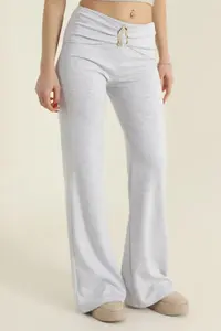 Pantalon de jogging en toile douce pour femme, style décontracté tendance, respirant, meilleure qualité pour adultes, taille hiver, vente en gros à bas prix - Product Image 2