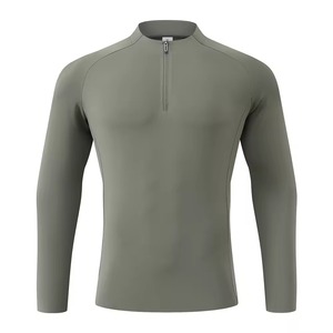 Fabricante de Camisetas de Compresión Deportivas Personalizadas, Ropa de Entrenamiento, Algodón y Poliéster, Elástica en Cuatro Direcciones, OEM, ODM, Venta al Por Mayor - Product Image 1