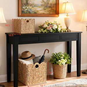 Eco-Friendly Foldable Water Hyacinth <b>Storage</b> <b>Basket</b>, Sacalloped Organizing <b>Basket</b> For Home Vietnam Wholesale Supply - Product Image 5