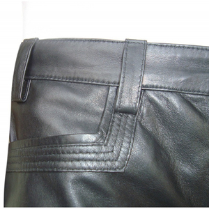 <b>mens</b> <b>leather</b> trousers stylish apparel manufacturer <b>men</b> <b>leather</b> <b>pants</b> fashion clothing wholesale <b>mens</b> <b>leather</b> trousers - Product Image 6