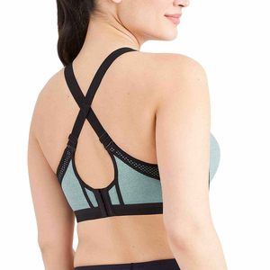 Nouveau design AZORES SPORTS Soutien-gorge de sport à maintien élevé pour femmes - Séchage rapide, respirant, écologique, en Spandex/Polyester, vêtements de fitness - Product Image 3