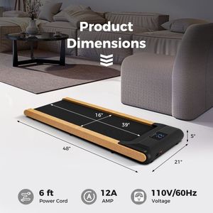Tapis Roulant Smart 3-in-1 con Telecomando e Controllo APP per Uso Domestico o in Ufficio - Product Image 2