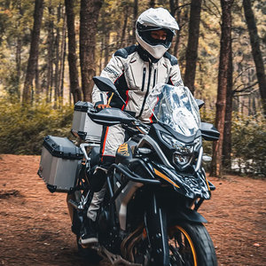 OEM Design Cordura Waterproof Flame-Retardant Breathable Racing Motorcycle Suit Jacket & Pant Set Leather Unisex - Product Image 4