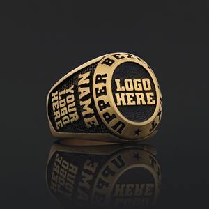 Bague d'École BOJ 027 Personnalisée en Argent et Diamant, Bague de Diplôme Universitaire Unisexe, Cadeau pour Fêtes et Occasions Spéciales, Prix Bas - Product Image 5