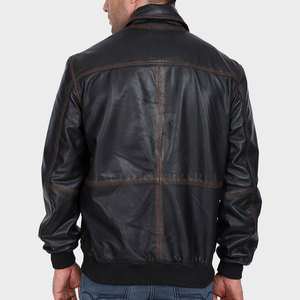 Breathable And Lightweight Genuine <b>Leather</b> Winter <b>Jacket</b> For Men Offering Comfort Style And <b>Long</b> Lasting Durability - Product Image 2