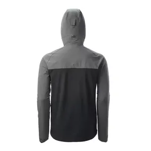 Veste softshell homme personnalisée coupe-vent imperméable grande taille pour le sport de plein air, le camping, la randonnée, l'équitation, veste softshell coupe-vent - Product Image 3